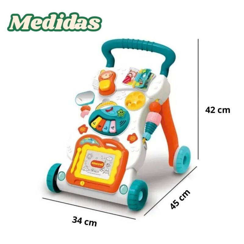 Caminador Bebe Andador Infantil Primeros Pasos Interactivo Caminador Bebe Andador Infantil Primeros Pasos Interactivo