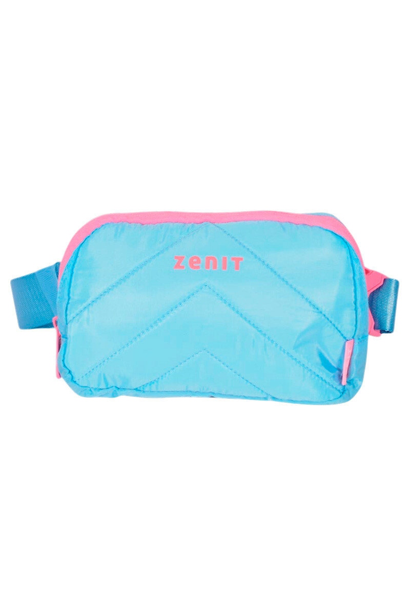 RIÑONERA WAIST PACK PUFFER CELESTE 