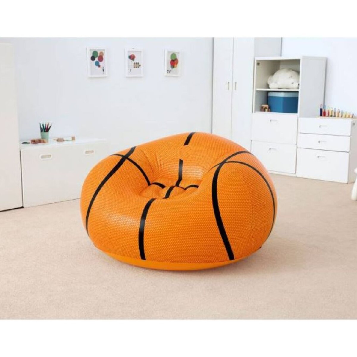 Sillon Puff Inflable Intex Pelota