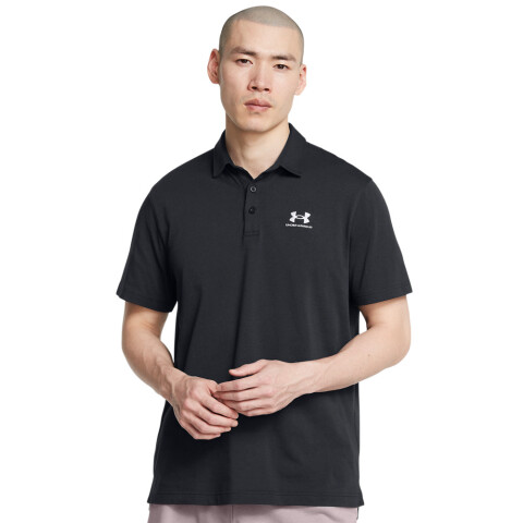 UA Icon Polo-BLU BLK-001