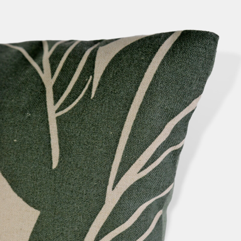 COJIN CUAD ESTAMP VERDE 50X50CM Unica