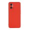 Protector Funda Case de Silicona para Motorola Moto e22 Rojo