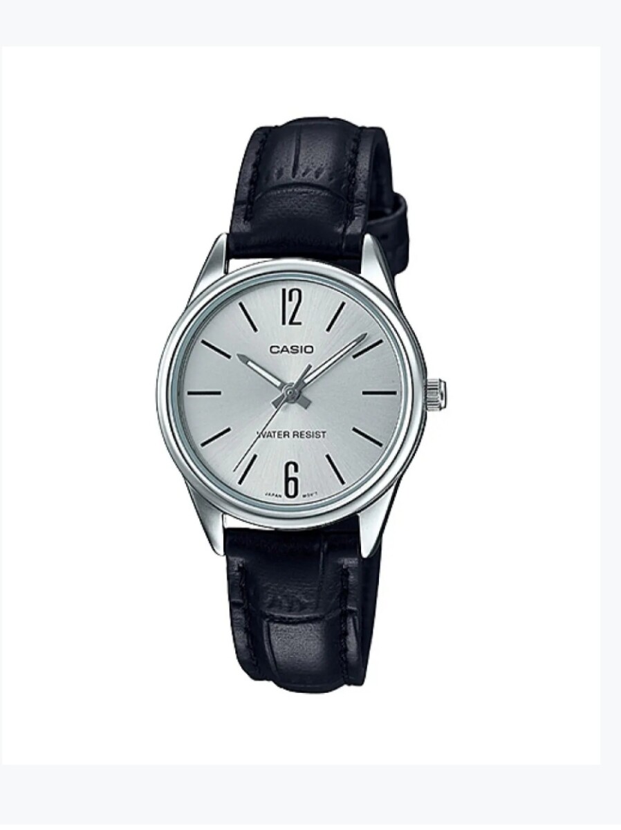 Reloj CASIO correa de cuero/dama 