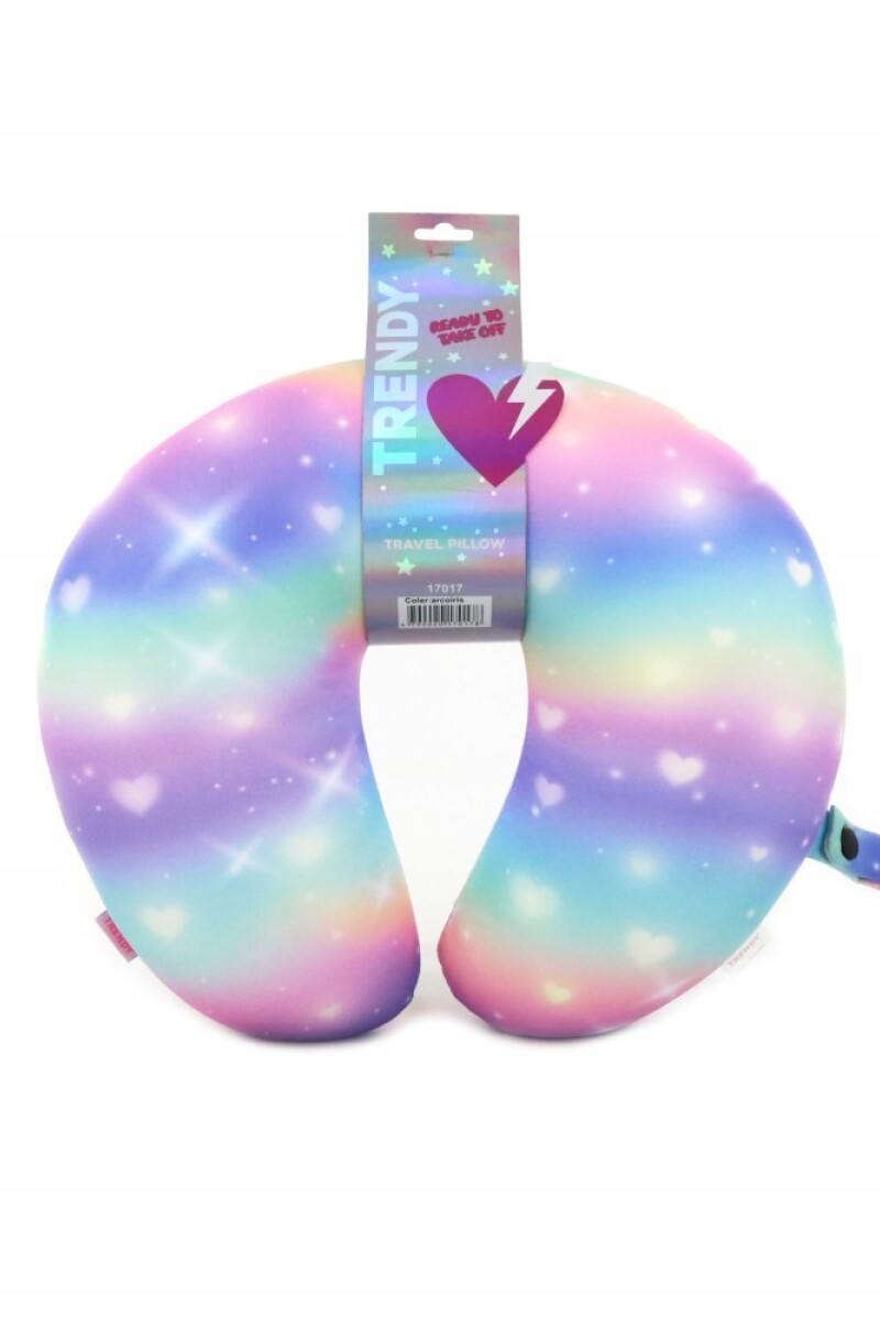 Almohada de viaje Arcoíris