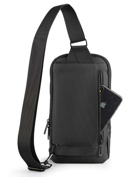 Bandolera Baleine Sling Bag Atlanta con Espacio para Tablet 7" Full Black