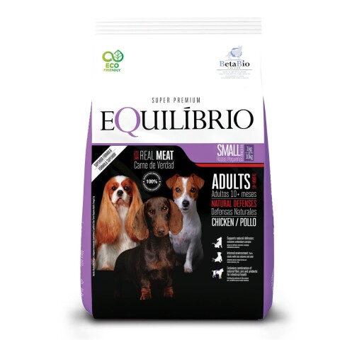 EQUILIBRIO PERROS ADULTOS RAZAS PEQUEÑAS 7.5 KG