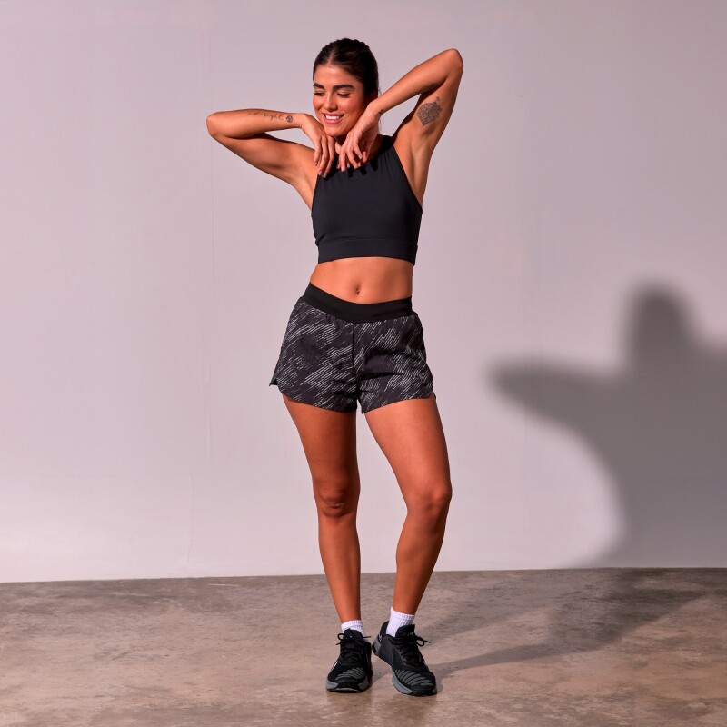 Top Lupe de Mujer Negro
