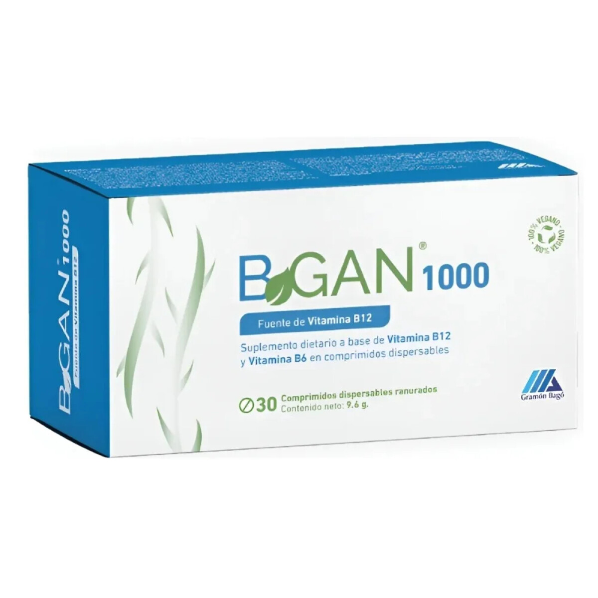 B-Gan 1000 30 Comprimidos 