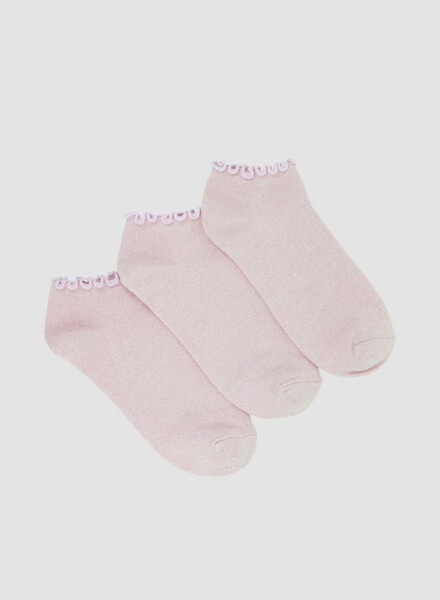 Pack x3 plantinas volado y lurex Iris lila