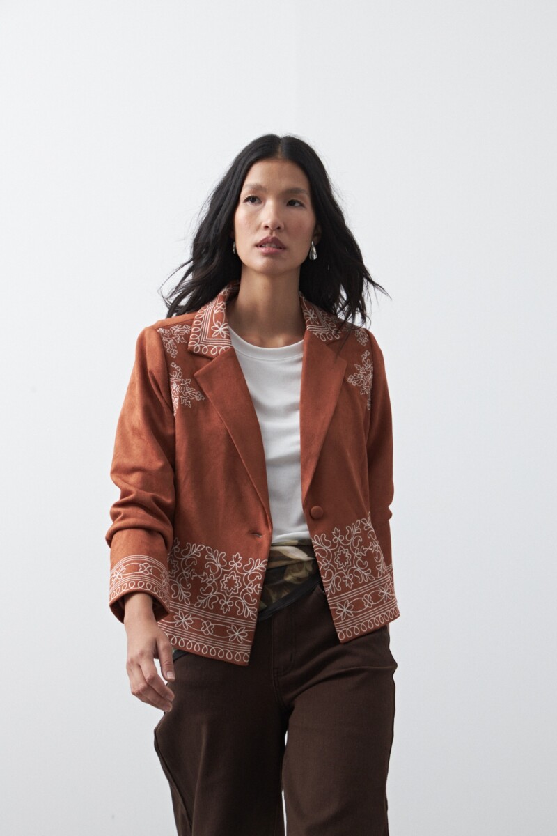 BLAZER LIRA Cognac