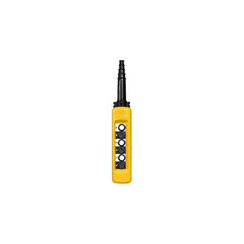 Botonera colgante amarilla con 6 pulsadores IP65 TL5962