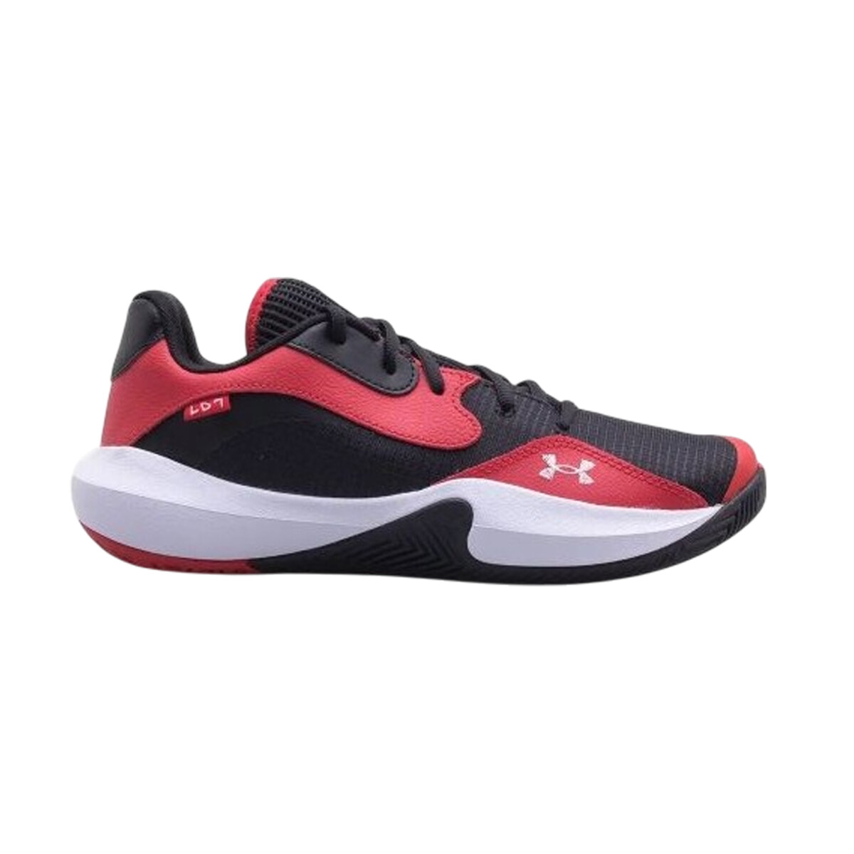 Championes Under Armour Lockdown 7 - Red/Black/White 