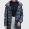 Herno-Chaqueta de nylon rellena de plumas, Dora Azul