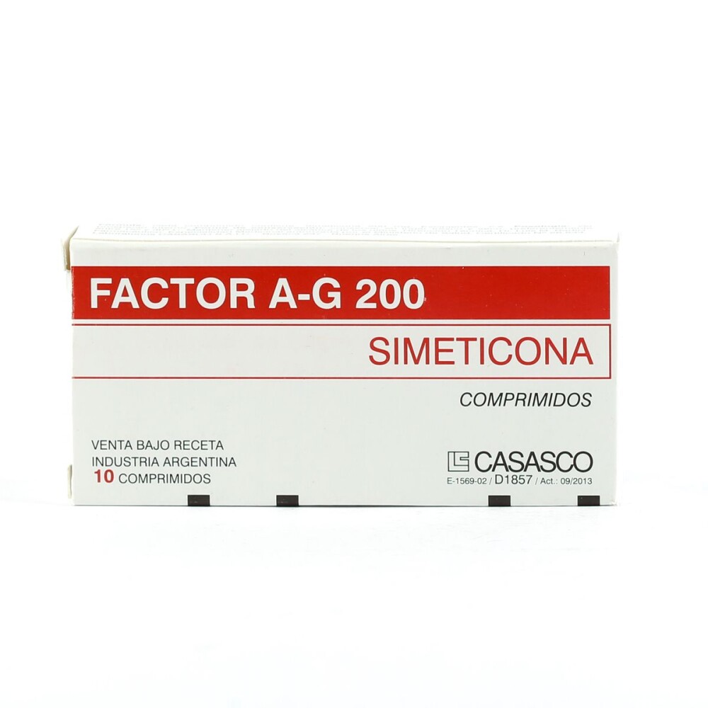FACTOR A-G 200 CJ X 10 COMP. única