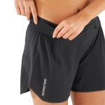 Salomon Short Sense Aero 5'' para Mujer - Negro Negro