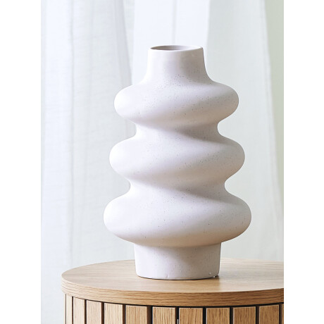 Jarron Alvis Ø20Xa30Cm Blanco