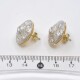 Hermosas Caravanas Antiguas 18K Y Brillantes Hermosas Caravanas Antiguas 18K Y Brillantes