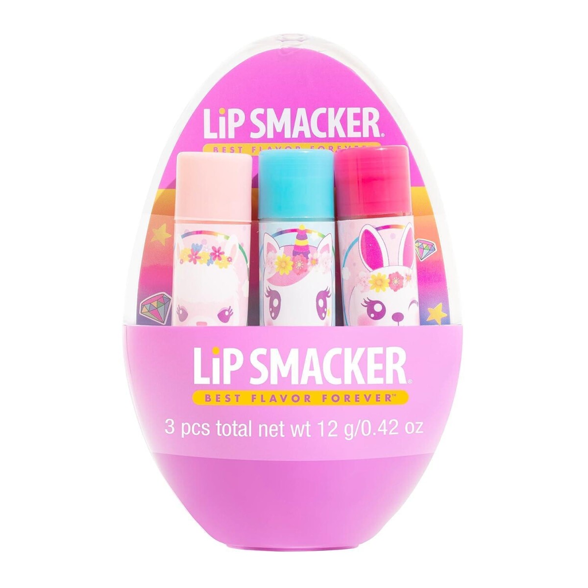 Lip Smacker kit x3 bálsamos edición limitada! - Animalitos 