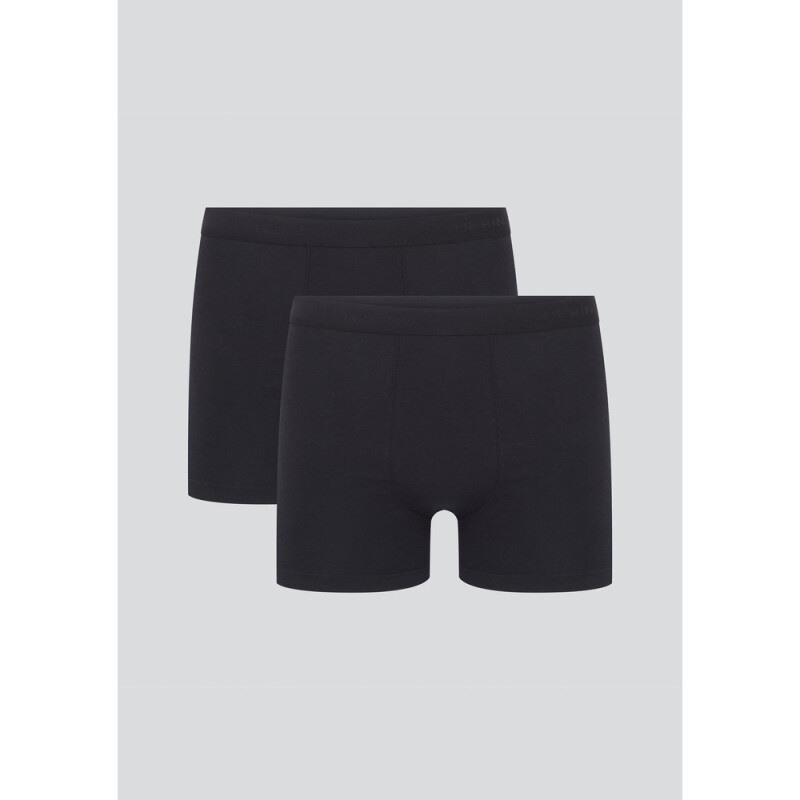 KIT COM 2 CUECAS BOXER PRETO ESCURO