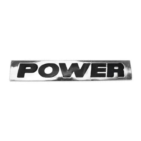 EMBLEMA "POWER" GOL G5 Emblema "power" Gol G5