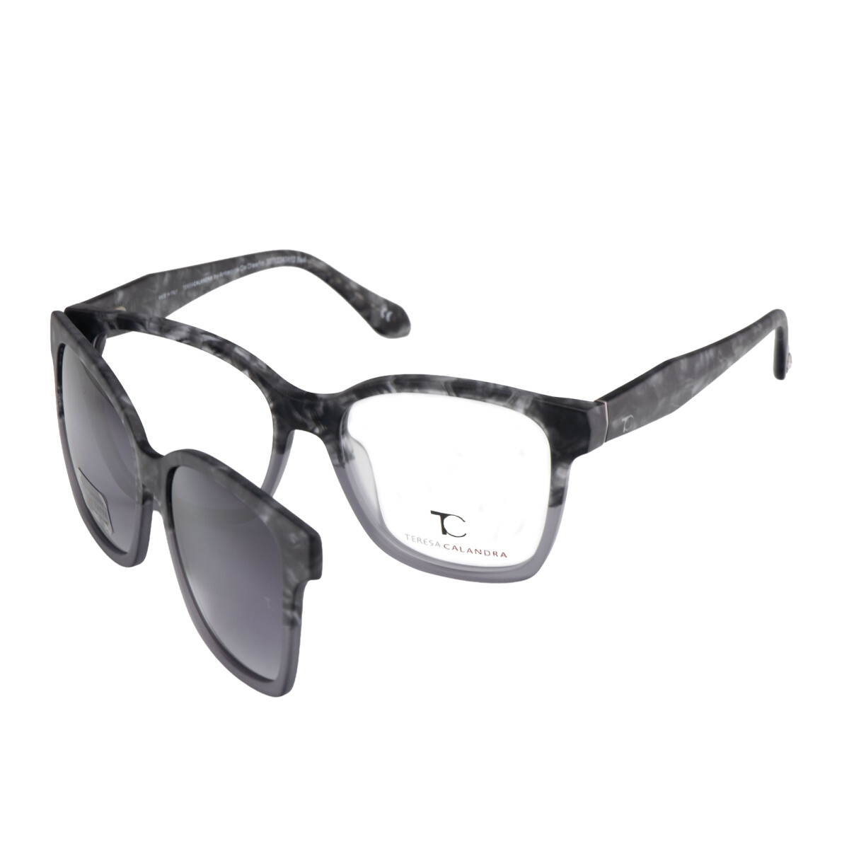 T.Calandra clip-on Vera col gris 