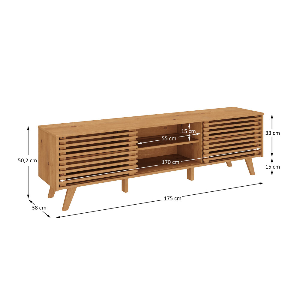 RACK APARADOR TV MADERA MACIZA LIVING PUERTAS CORREDIZAS RACK APARADOR TV MADERA MACIZA LIVING PUERTAS CORREDIZAS