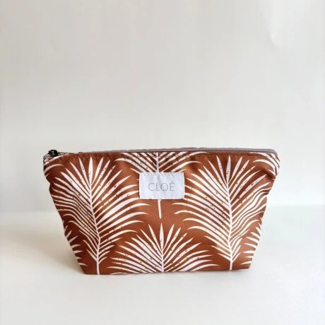 Necessaire Classic M Palma Bronce