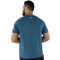 TSHIRT MEN POLY/SPX EVERLAST MATT BL S BL