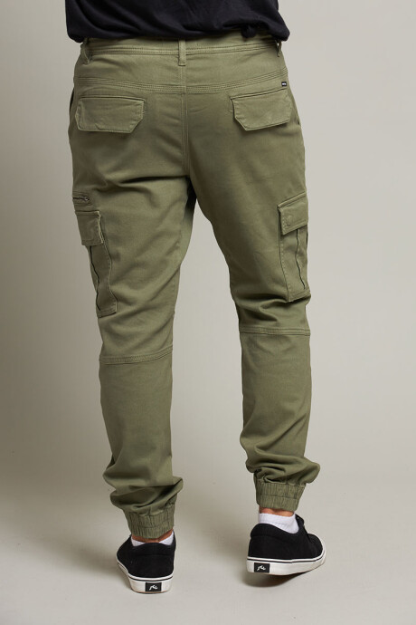 PANTALON CARGO ARENE DIXIE Militar