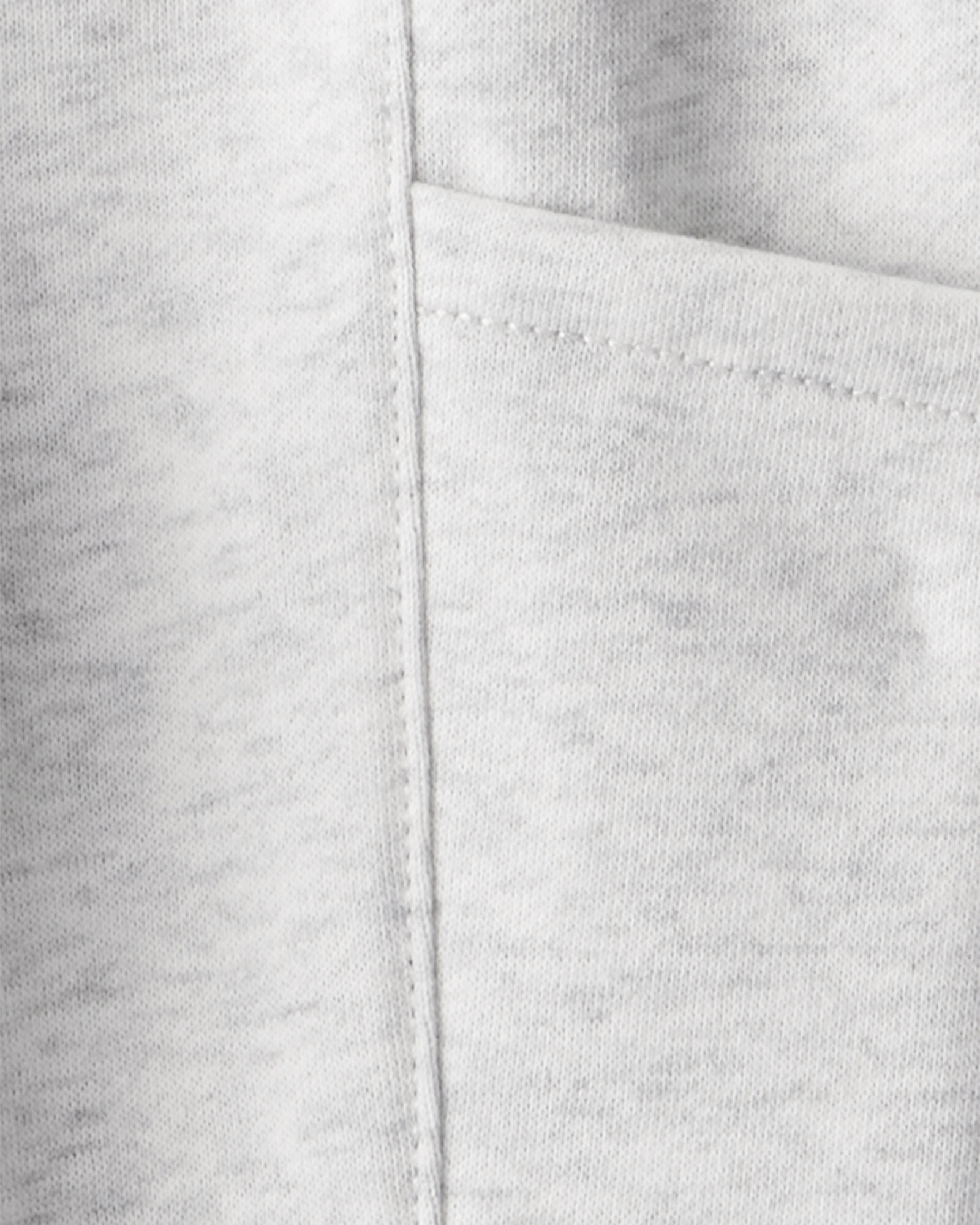 Set dos piezas de algodón, pantalón y buzo estampado Sin color