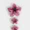 Broches Sets Hawaianas Set De Broches Flor Hawaiana - Rosa Claro