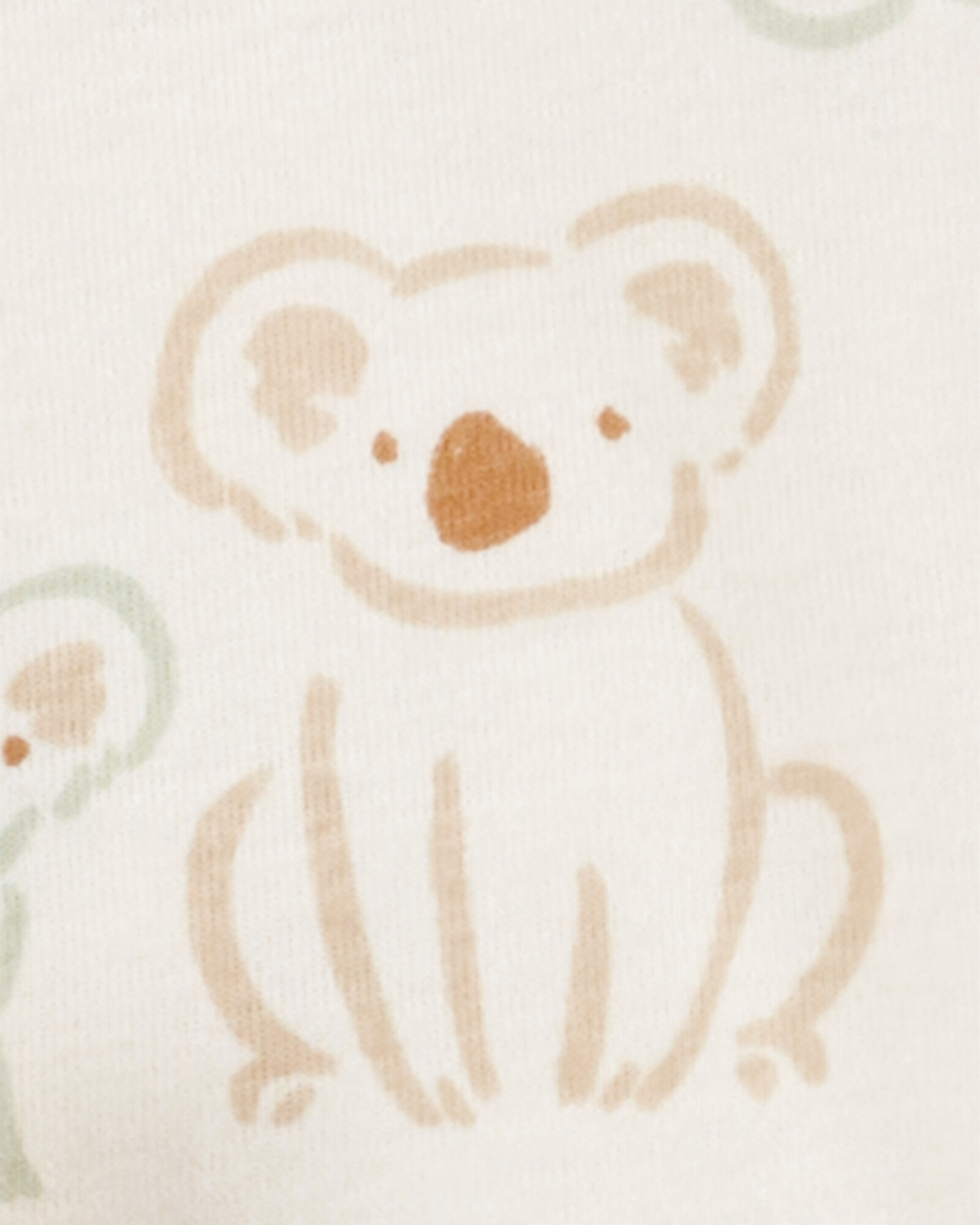 Set tres piezas, campera y pantalón de algodón terry más body de algodón, diseño koala Set tres piezas, campera y pantalón de algodón terry más body de algodón, diseño koala