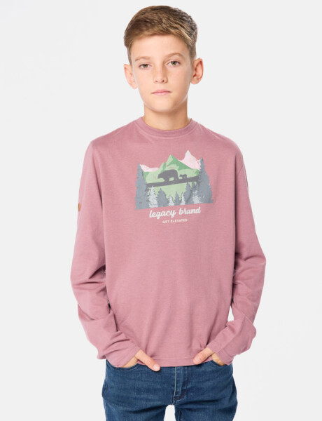 REMERA ESTAMPADA Rosa