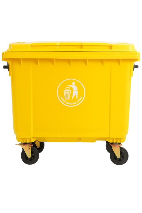Contenedor De Residuos Amarillo - 660 Litros Contenedor De Residuos Amarillo - 660 Litros