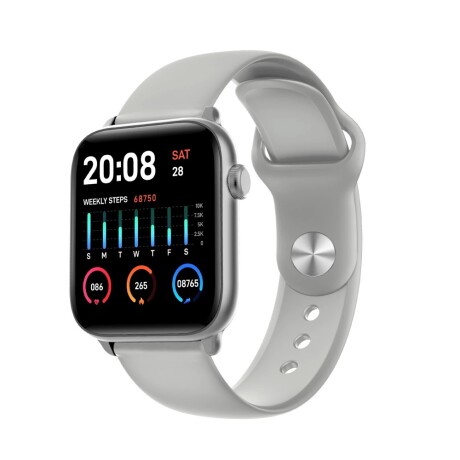 Reloj Inteligente Fitness Smartwatch Pulsaciones KW37 Gris