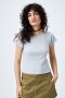 REMERA SANTA Gris Melange
