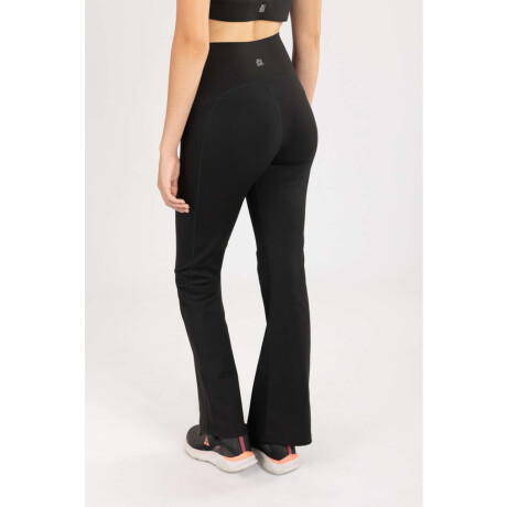 Flare long compressive pant Negro