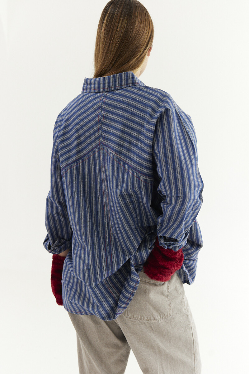 Camisa Flow Azul