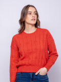 SWEATER ZENIT Coral Oscuro