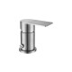 Griferia Bidet Con Transferencia En Brushed Nickel - Serie Salemi