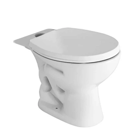 Inodoro Largo 4.5 Litros Andina Descarga A 25 Cms, No Incluye Cisterna Mochila Ni Tapa. 000