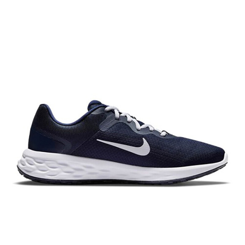 Championes NIKE REVOLUTION 6 NN MIDNIGHT NAVY/WHITE Hombre - DC3728-401 Marino