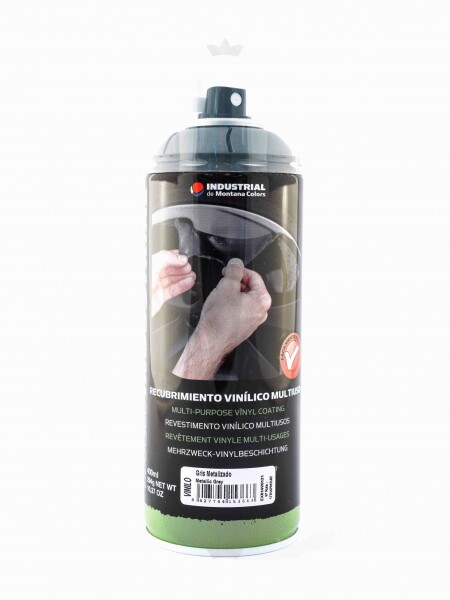 AEROSOL MONTANA VINILO GRIS METALIZADO- 400 ML N/A
