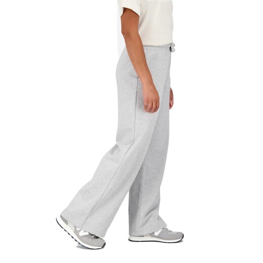 Pantalon New Balance Dama Essentials Stacked Logo French Terry Wide Legged Sweatpant S/C