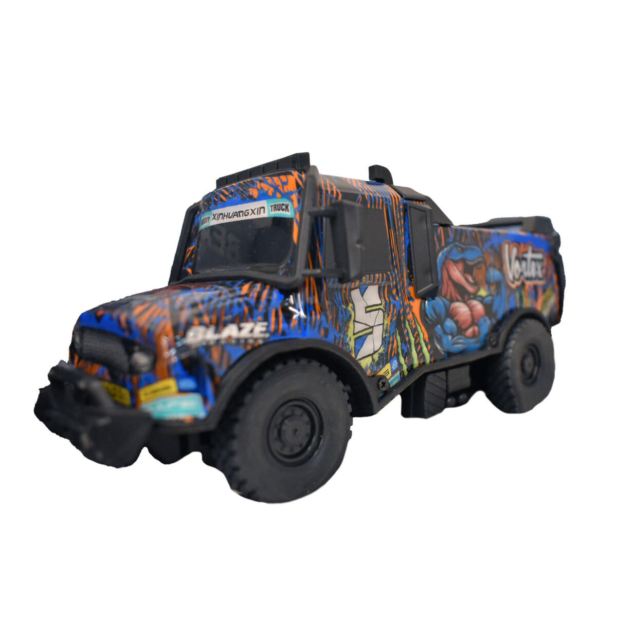 Camión a Control Remoto Vagrant Con Luces y Sonido - Azul 