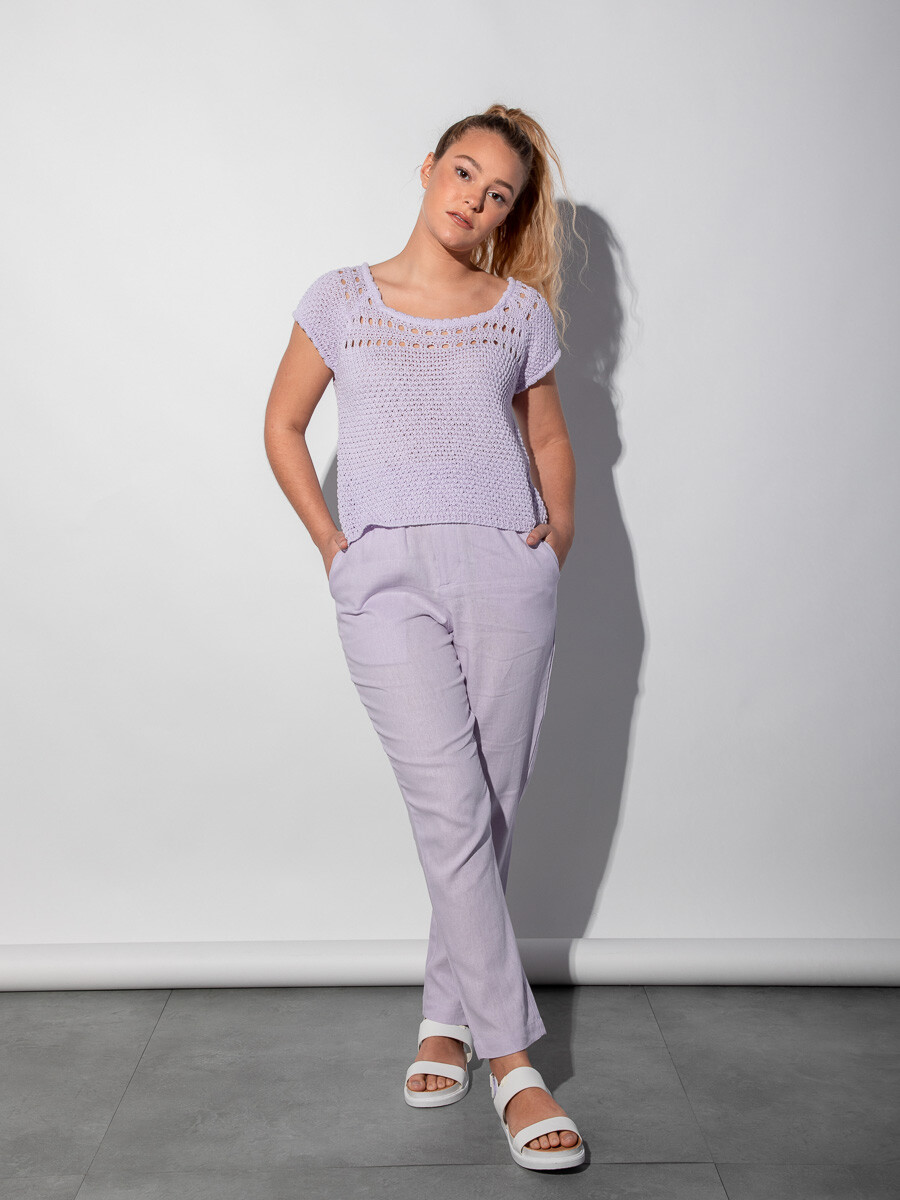 TOP CAROLINA Lila Amatista