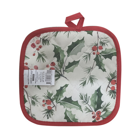 Agarradera Impermeable Home Class 20 cm x 20 cm Navidad 940 BCO