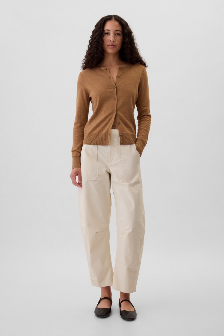 Pantalòn Khaki Barrel Mujer Chino