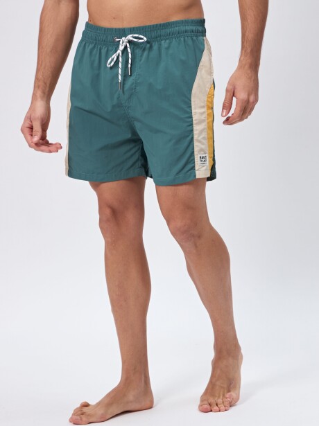 SHORT SWIM BOXY VERDE