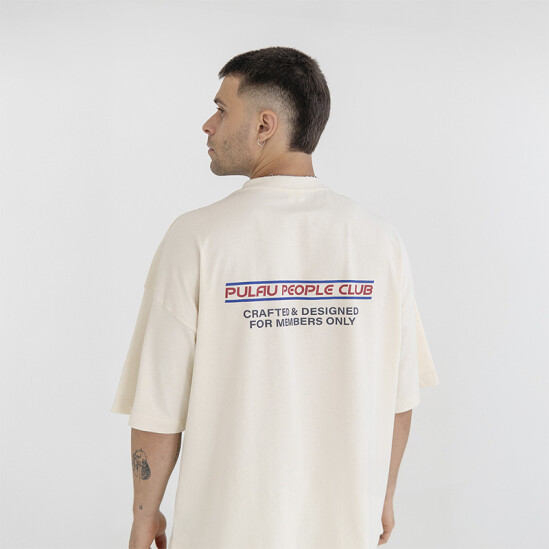 Remera Pulau People Blanco